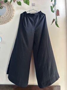 Black Wide Leg Palazzo Pant