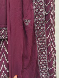 Exquisite Embroidered Ethnic Gown