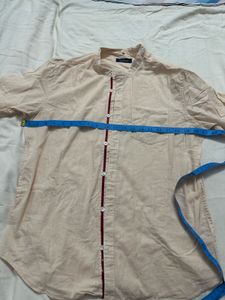 Casual Band Collar Shirt