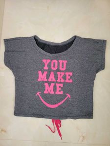 Gray Graphic Tee