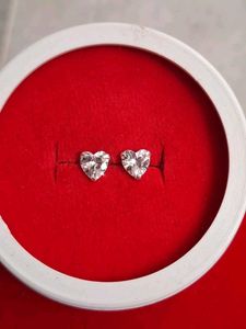 Charming Heart Stud Earrings