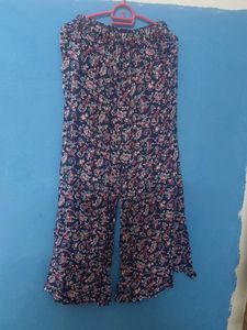 Flowy Floral Palazzo Pants