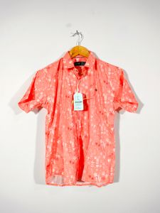 Coral Printed Casual Shirt (Boy's)
