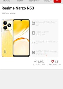 📱 Realme Narzo N53 – Like New Condition! 🔥