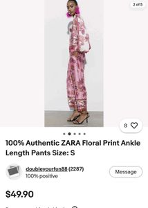 🚨SALE!!! Zara Floral Print cord set