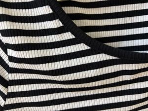 Striped Cropped Top