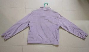 Light Purple Corduroy Jacket