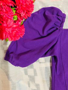 Top With Bell Sleeves