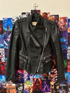 Classic Black Biker Jacket