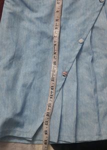 3 Pieace Set Top Skirt And Coat