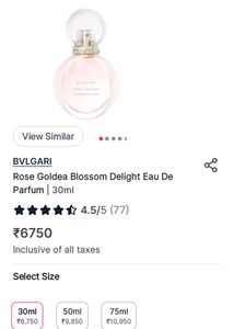 BVLGARI PERFUME COMBO WITH TAG