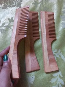 Neem Wood Comb(3)