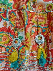 Ethnic Motifs Printed Anarkali