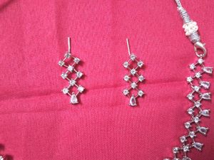 Glittering😍 Diamond Necklace Set💎✨