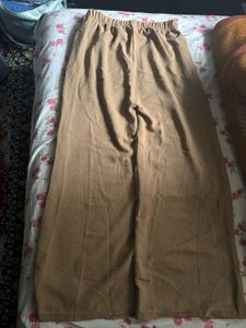 Wide leg Brown Trouser
