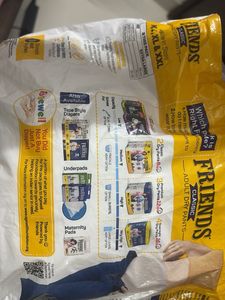 pack of 5- Friends Adult Dry Pants XL