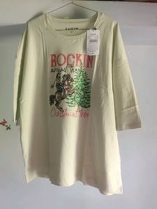SHEIN "Rockin Around The Christmas Tree" T-Shirt
