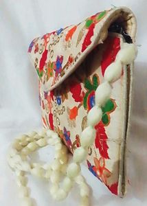 Women’s Hand Bag – Beautiful Embroidered Sling &amp;