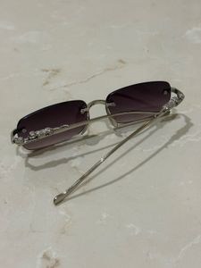 Silver Jaguar Sunglasses