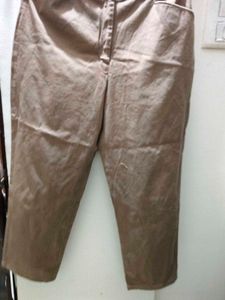 Classic Brown Straight Leg Trousers