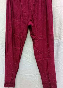 Grape Wine colour Kurta suit set