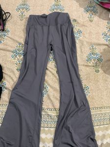 Comfortable Grey Flare Pants