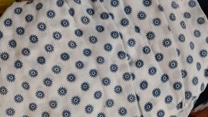 Blue Printed Kurta Patiala &amp; Dupatta Set | Women’s