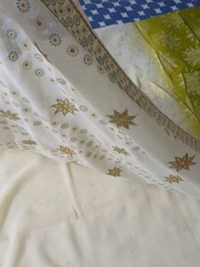 Good Like New Saree Double Shade