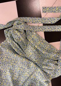 Beach Floral Print Slit Maxi Dress