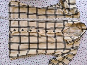Classic Plaid Button-Up Top