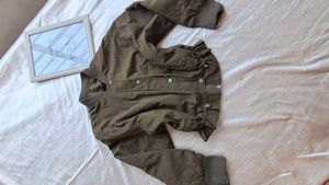 Olive Green Bomber Jacket