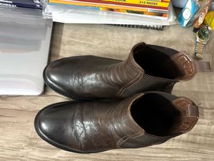 Genuine Leather Chelsea Boots