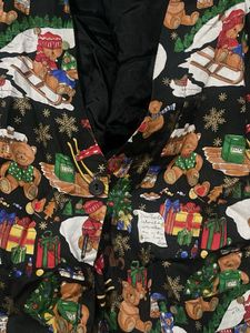 Unique Teddy Bear Print Vest