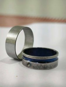2 Combo Rings Stainless steel for Men