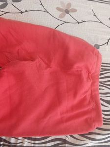 Coral Pink Comfortable Leggings