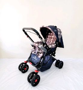 StarAndDaisy Baby Stroller Reversible Handle Recli