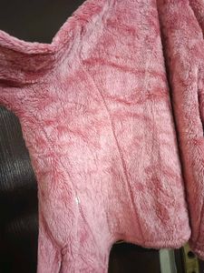 Light Pink Color Winter Coat