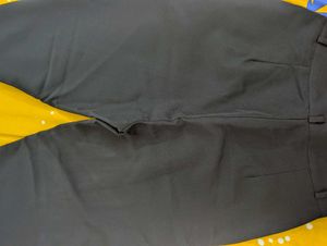 Vintage Black Wide Leg Trousers