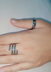 Combo of 2 Rings And A Necklace