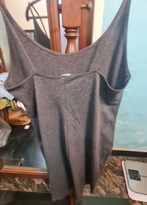 H&amp;M Knit Spaghetti Strap Slip Dress