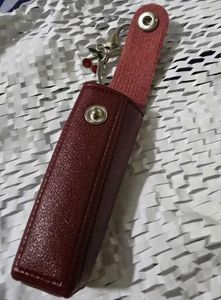tira beauty Stylish lipstick Holder Leather Keycha