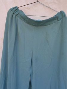 Flowy Teal Palazzo Pants