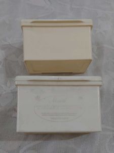 Set of 2 Vintage Multi purpose Storage Boxes