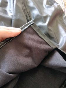 black mini leather skirt slit