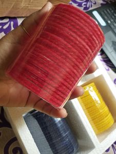 Combo Of Velvet Bangles