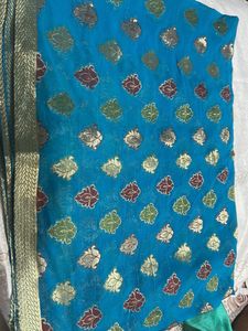 Beautiful Blue  gorgeous Saree