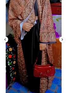 PREMIUM PASHMINA Printed Abaya