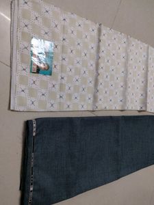 men shirt and pant fabric