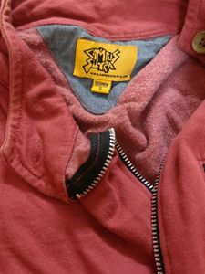 Stylish Red &amp; Blue Bomber Jacket
