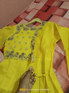 Very Beautiful Turmeric Yellow Colour Kurta 😍😍🫶